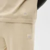 Katoen-kasjmier Ever Soft T-shirt met korte mouwen - Sandy Beige