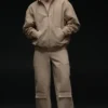 Katoenen canvas timmermansbroek - Gravel