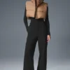 Kort Gold Rush-puffergilet - Toasted Almond