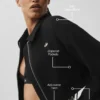 Kort model Full Zip-jasje, favoriet bij fans - Zwart