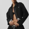 Kort model Full Zip-jasje, favoriet bij fans - Zwart