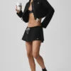 Kort model Full Zip-jasje, favoriet bij fans - Zwart