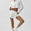 Kort model Unmatched met lange mouwen - Wit