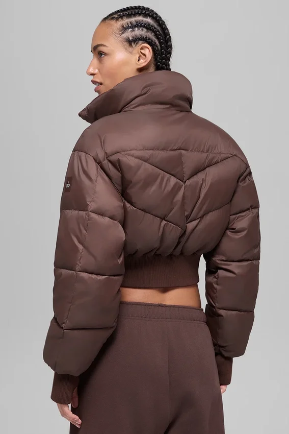 Korte Atmosphere-puffer - Brownstone