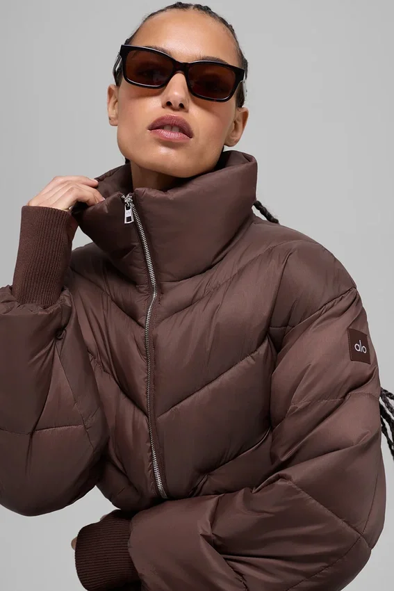 Korte Atmosphere-puffer - Brownstone