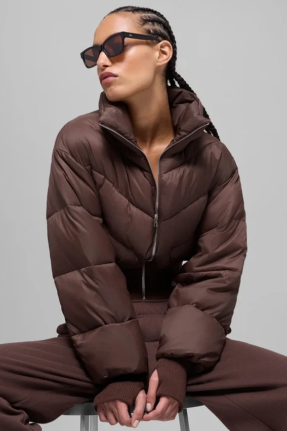 Korte Atmosphere-puffer - Brownstone