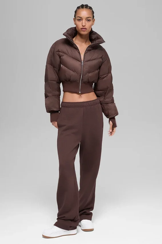 Korte Atmosphere-puffer - Brownstone