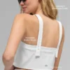 Korte Dreamscape-tanktop - White