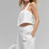 Korte Dreamscape-tanktop - White