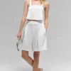 Korte Dreamscape-tanktop - White