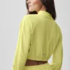Korte, luchtige cover-up met volledige ritssluiting - Sunshine
