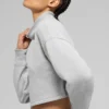 Korte Serenity-cover-up - Athletic Heather Grey