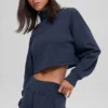 Korte Serenity-cover-up - Navy