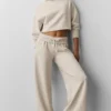 Korte Serenity-overhemd - Oatmeal Heather