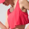 Korte Sport Star-tanktop - Candy Red