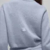 Korte vest van wol en kasjmier uit de New Class-collectie - Winter Frost