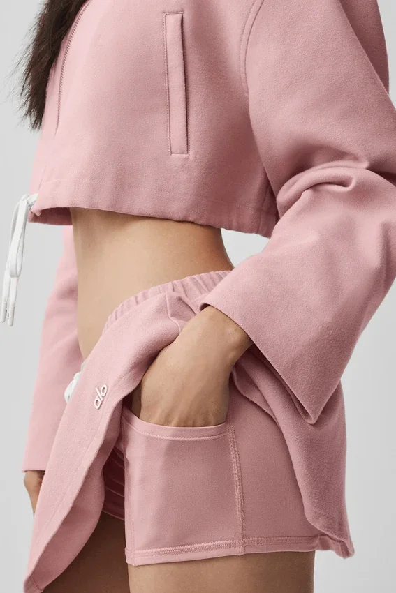 Laag uitgesneden, populaire microrok – Vintage Pink