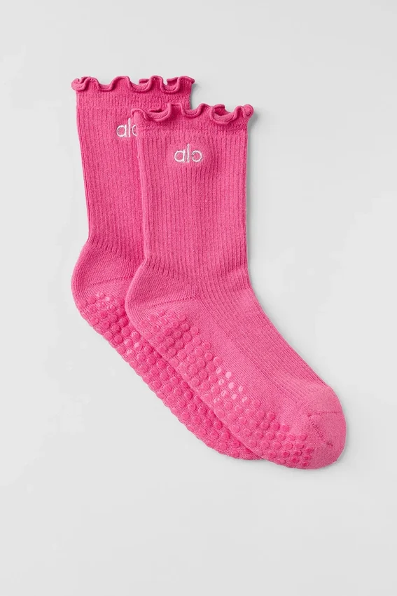 Lettuce Edge Grip-sok - Paradise Pink