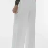 Linen Days broek met rechte pijpen - Wit