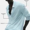 Linnen jersey Coastal trui met lange mouwen - Seaside Blue