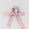 Love Knots Tie Scrunchie - Vintage roze