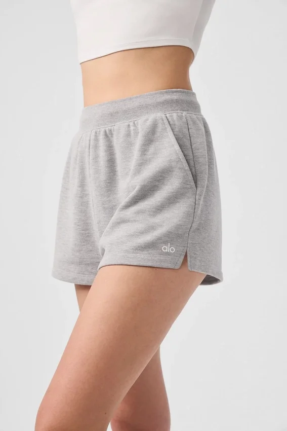 Low Key Sweat Korte broek - Athletic Heather Grey