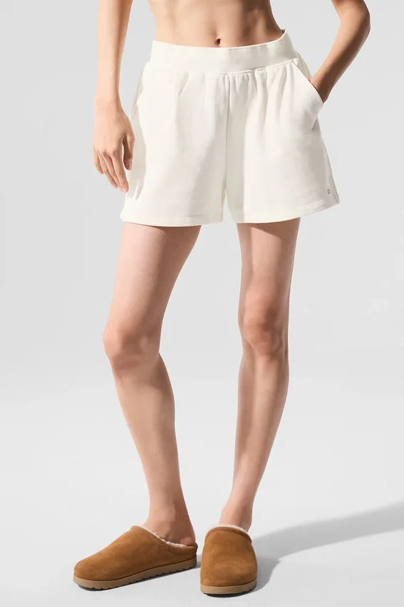 Low Key Sweat Korte broek - Ivoor