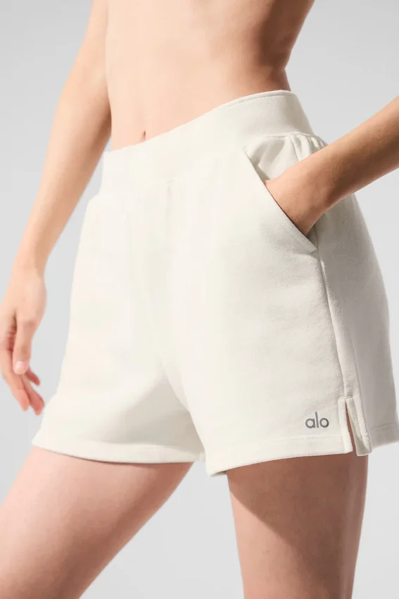 Low Key Sweat Korte broek - Ivoor