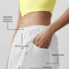 Luchtige tennisrok - Wit