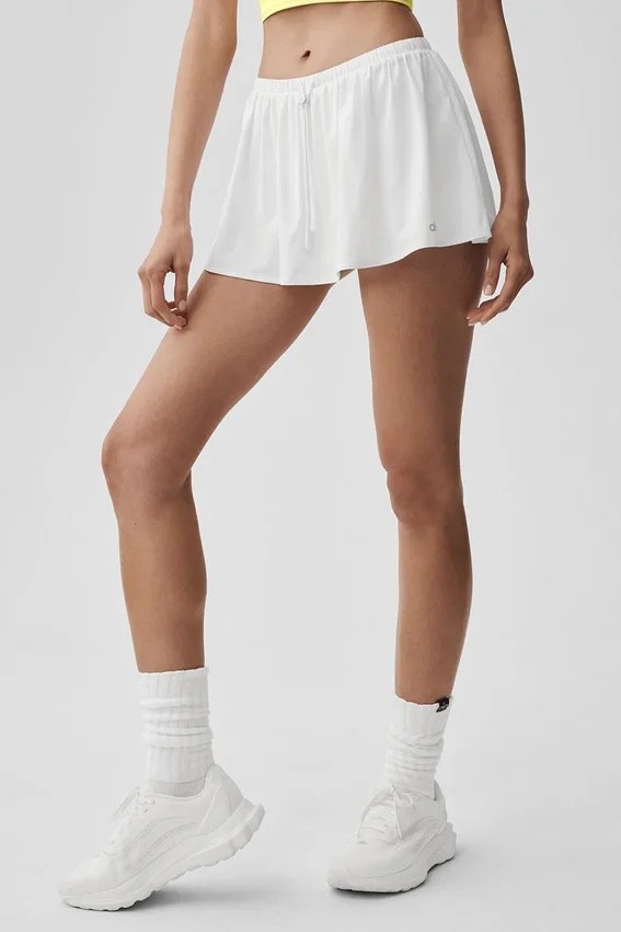 Luchtige tennisrok - Wit