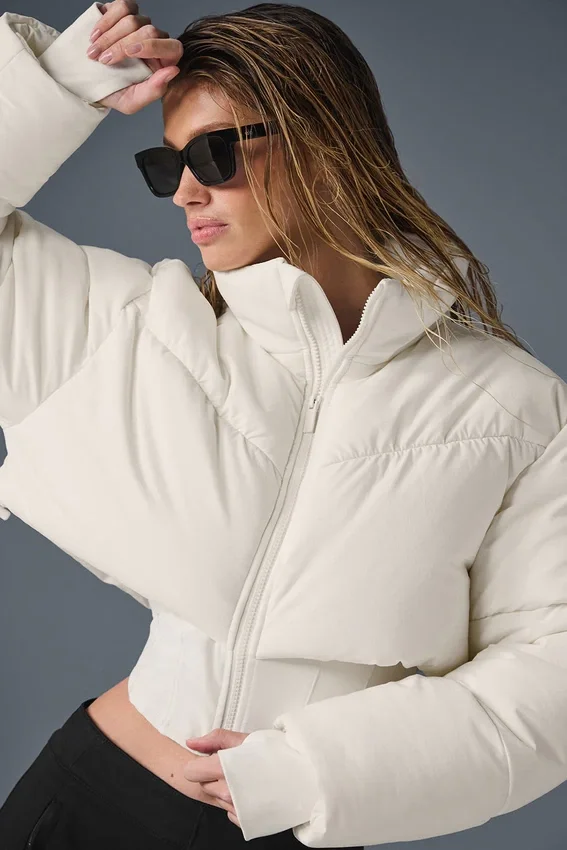 Main Act Corset Puffer - Ivoor/Ivoor