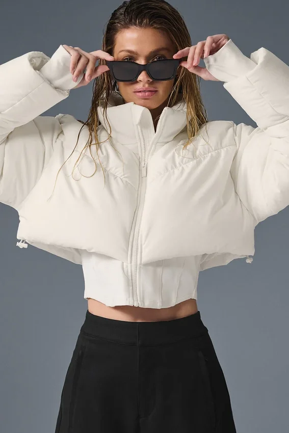 Main Act Corset Puffer - Ivoor/Ivoor