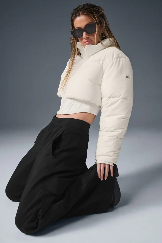 Main Act Corset Puffer - Ivoor/Ivoor