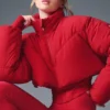 Main Act Corset Puffer - Opvallend rood