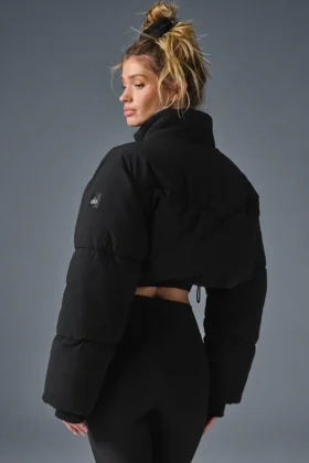 Main Act Corset Puffer – Zwart