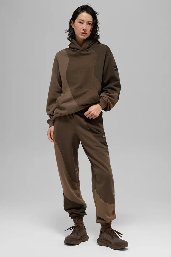 Make Waves Hoodie – Espresso Tonal
