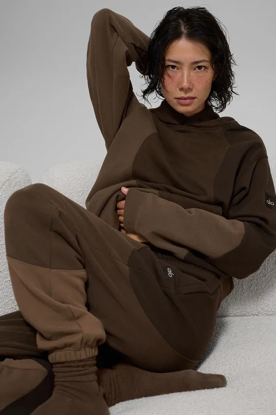 Make Waves Hoodie – Espresso Tonal