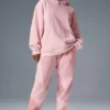 Make Waves Hoodie - zonsondergangroze ton-sur-ton