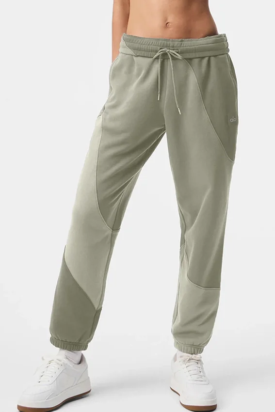 Make Waves joggingbroek - Limestone Tonal