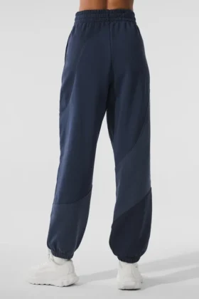 Make Waves joggingbroek – Navy Tonal