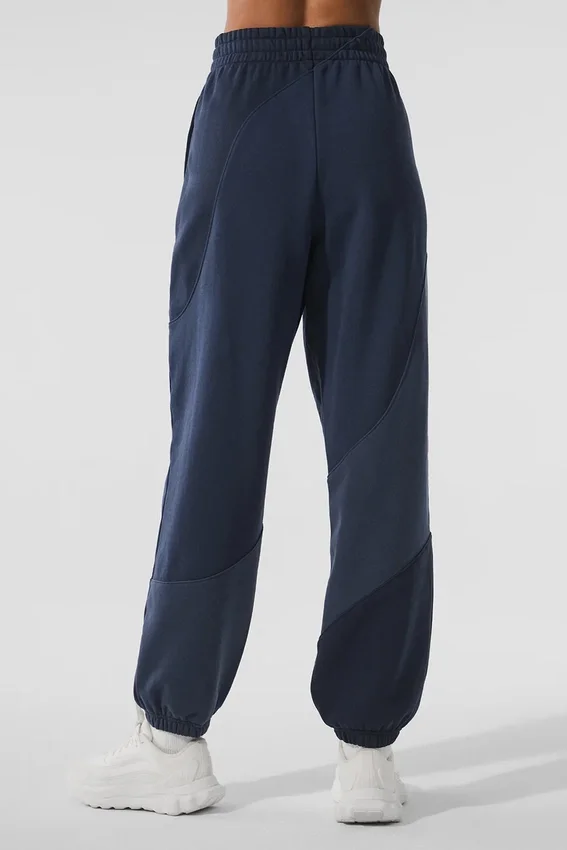 Make Waves joggingbroek - Navy Tonal