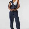 Make Waves joggingbroek - Navy Tonal