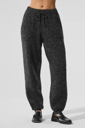 Marl Truie Broek - Zwart gemêleerd