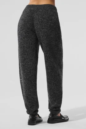 Marl Truie Broek – Zwart gemêleerd
