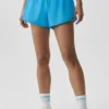 Match Point-korte broek - azuurblauw