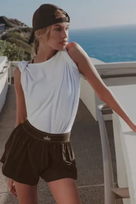 Match Point-korte broek - Espresso