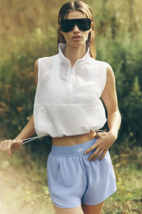 Match Point Korte broek - Licht Provence-blauw