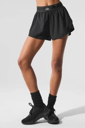 Match Point Korte broek - Zwart