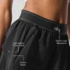 Match Point Korte broek - Zwart