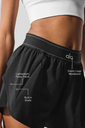 Match Point Korte broek – Zwart
